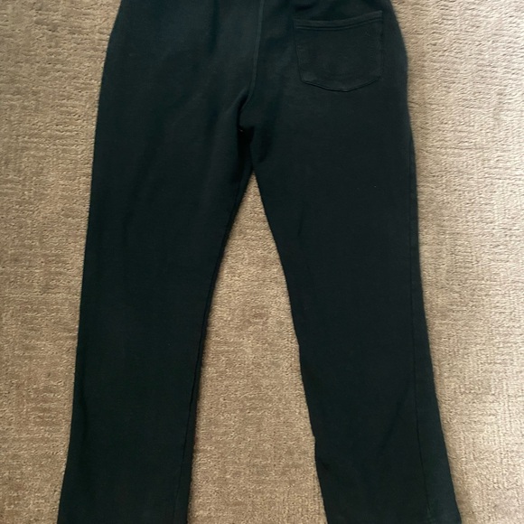 FLOCKED LOGO STACKED SWEAT
PANT - Black | True Religion - Picture 3 of 6